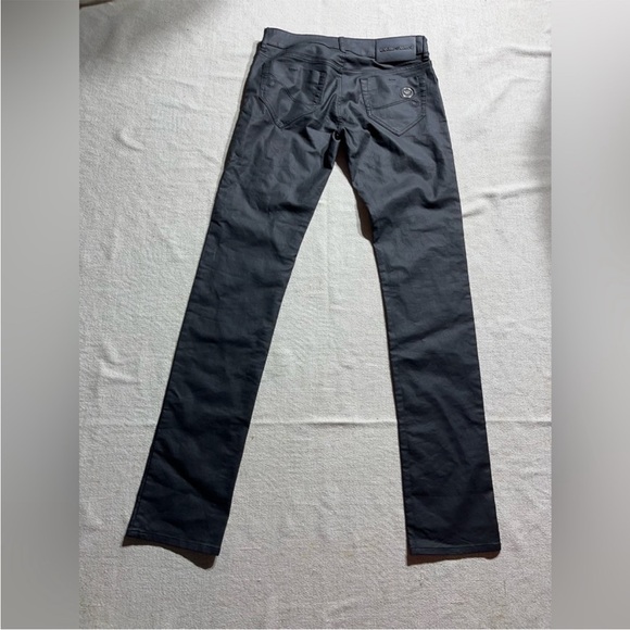 ★ Emporio Armani New Mischa Waxed Coated Skinny Pants - Picture 4 of 12